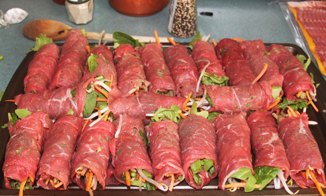 paleo beef rolls